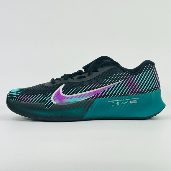 Nike Court Air Zoom Vapor 11 Attack Premier \'Deep Jungle\' FD6693-001 size 10.5